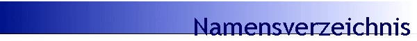 Namensverzeichnis